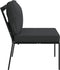 vidaXL - Tuinstoelen - met - grijze - kussens - 2 - st - 60x74x79 - cm - staal