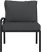 vidaXL - Tuinstoelen - met - grijze - kussens - 2 - st - 62x75x79 - cm - staal