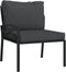 vidaXL - Tuinstoelen - met - grijze - kussens - 2 - st - 62x75x79 - cm - staal