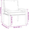 vidaXL - Tuinstoelen - met - grijze - kussens - 2 - st - 68x76x79 - cm - staal