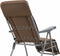 vidaXL - Tuinstoelen - met - kussen - inklapbaar - 2 - st - bruin