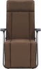 vidaXL - Tuinstoelen - met - kussen - inklapbaar - 2 - st - bruin