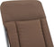 vidaXL - Tuinstoelen - met - kussen - inklapbaar - 2 - st - bruin