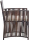 vidaXL - Tuinstoelen - met - kussens - 2 - st - poly - rattan - bruin