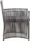 vidaXL - Tuinstoelen - met - kussens - 2 - st - poly - rattan - antraciet