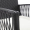 vidaXL - Tuinstoelen - met - kussens - 2 - st - poly - rattan - zwart
