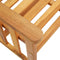 vidaXL - Tuinstoelen - met - theetafel - 159x61x92 - cm - massief - acaciahout