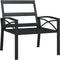 vidaXL - Tuinstoelen - met - zandkleurige - kussens - 2 - st - 68x76x79 - cm - staal