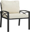 vidaXL - Tuinstoelen - met - zandkleurige - kussens - 2 - st - 68x76x79 - cm - staal