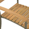 vidaXL - Tuinstoelen - stapelbaar - 2 - st - massief - acaciahout - en - staal