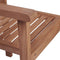 vidaXL - Tuinstoelen - stapelbaar - 2 - st - massief - teakhout