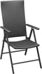 vidaXL - Tuinstoelen - stapelbaar - 2 - st - poly - rattan - zwart