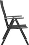 vidaXL - Tuinstoelen - stapelbaar - 2 - st - poly - rattan - zwart