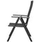 vidaXL - Tuinstoelen - stapelbaar - 2 - st - poly - rattan - zwart