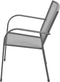 vidaXL - Tuinstoelen - stapelbaar - 2 - st - staal - grijs