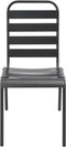 vidaXL - Tuinstoelen - stapelbaar - 2 - st - staal - grijs