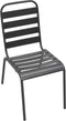 vidaXL - Tuinstoelen - stapelbaar - 2 - st - staal - grijs