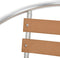 vidaXL - Tuinstoelen - stapelbaar - 4 - st - aluminium - en - HKC - zilverkleurig