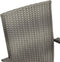 vidaXL - Tuinstoelen - stapelbaar - 6 - st - poly - rattan - grijs