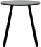 vidaXL - Tuinstoelenset - 3-delig - poly - rattan - zwart - en - wit
