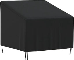 vidaXL - Tuinstoelhoes - 90x90x50/75 - cm - 420D - oxford - zwart