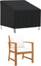 vidaXL - Tuinstoelhoes - 90x90x50/75 - cm - 420D - oxford - zwart