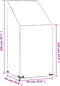 vidaXL - Tuinstoelhoes - met - 8 - oogjes - 65x65x110/150 - cm - polyetheen