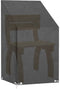 vidaXL - Tuinstoelhoes - met - 8 - oogjes - 65x65x80/120 - cm - polyetheen