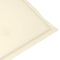 vidaXL - Tuinstoelkussen - lage - rug - 2 - st - 100x50x3 - cm - oxford - stof - crème