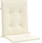 vidaXL - Tuinstoelkussen - lage - rug - 2 - st - 100x50x3 - cm - oxford - stof - crème