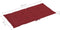 vidaXL - Tuinstoelkussens - 2 - st - 100x50x3 - cm - oxford - stof - wijnrood