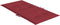 vidaXL - Tuinstoelkussens - 2 - st - 100x50x3 - cm - oxford - stof - wijnrood