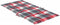 vidaXL - Tuinstoelkussens - 2 - st - 100x50x3 - cm - oxford - stof - ruitpatroon - rood