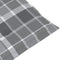 vidaXL - Tuinstoelkussens - 2 - st - 100x50x3 - cm - oxford - stof - ruitpatroon - grijs