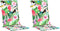 vidaXL - Tuinstoelkussens - 2 - st - 120x50x3 - cm - stof - meerkleurig