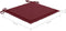 vidaXL - Tuinstoelkussens - 2 - st - 40x40x3 - cm - oxford - stof - wijnrood