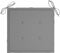 vidaXL - Tuinstoelkussens - 2 - st - 40x40x3 - cm - oxford - stof - grijs