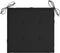 vidaXL - Tuinstoelkussens - 2 - st - 40x40x3 - cm - oxford - stof - zwart