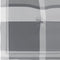vidaXL - Tuinstoelkussens - 2 - st - 40x40x3 - cm - oxford - stof - ruitpatroon - grijs