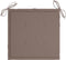 vidaXL - Tuinstoelkussens - 2 - st - 40x40x3 - cm - oxford - stof - taupe