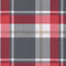 vidaXL - Tuinstoelkussens - 2 - st - 40x40x3 - cm - oxford - stof - ruitpatroon - rood