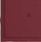 vidaXL - Tuinstoelkussens - 2 - st - 40x40x3 - cm - oxford - stof - wijnrood