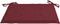 vidaXL - Tuinstoelkussens - 2 - st - 40x40x3 - cm - oxford - stof - wijnrood