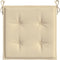 vidaXL - Tuinstoelkussens - 2 - st - 40x40x3 - cm - oxford - stof - beige