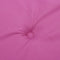 vidaXL - Tuinstoelkussens - 2 - st - 40x40x3 - cm - stof - roze