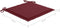 vidaXL - Tuinstoelkussens - 2 - st - 50x50x3 - cm - oxford - stof - wijnrood