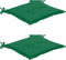 vidaXL - Tuinstoelkussens - 2 - st - 50x50x3 - cm - oxford - stof - groen
