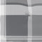 vidaXL - Tuinstoelkussens - 2 - st - 50x50x3 - cm - oxford - stof - ruitpatroon - grijs