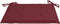 vidaXL - Tuinstoelkussens - 2 - st - 50x50x3 - cm - oxford - stof - wijnrood