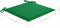 vidaXL - Tuinstoelkussens - 2 - st - 50x50x3 - cm - oxford - stof - groen